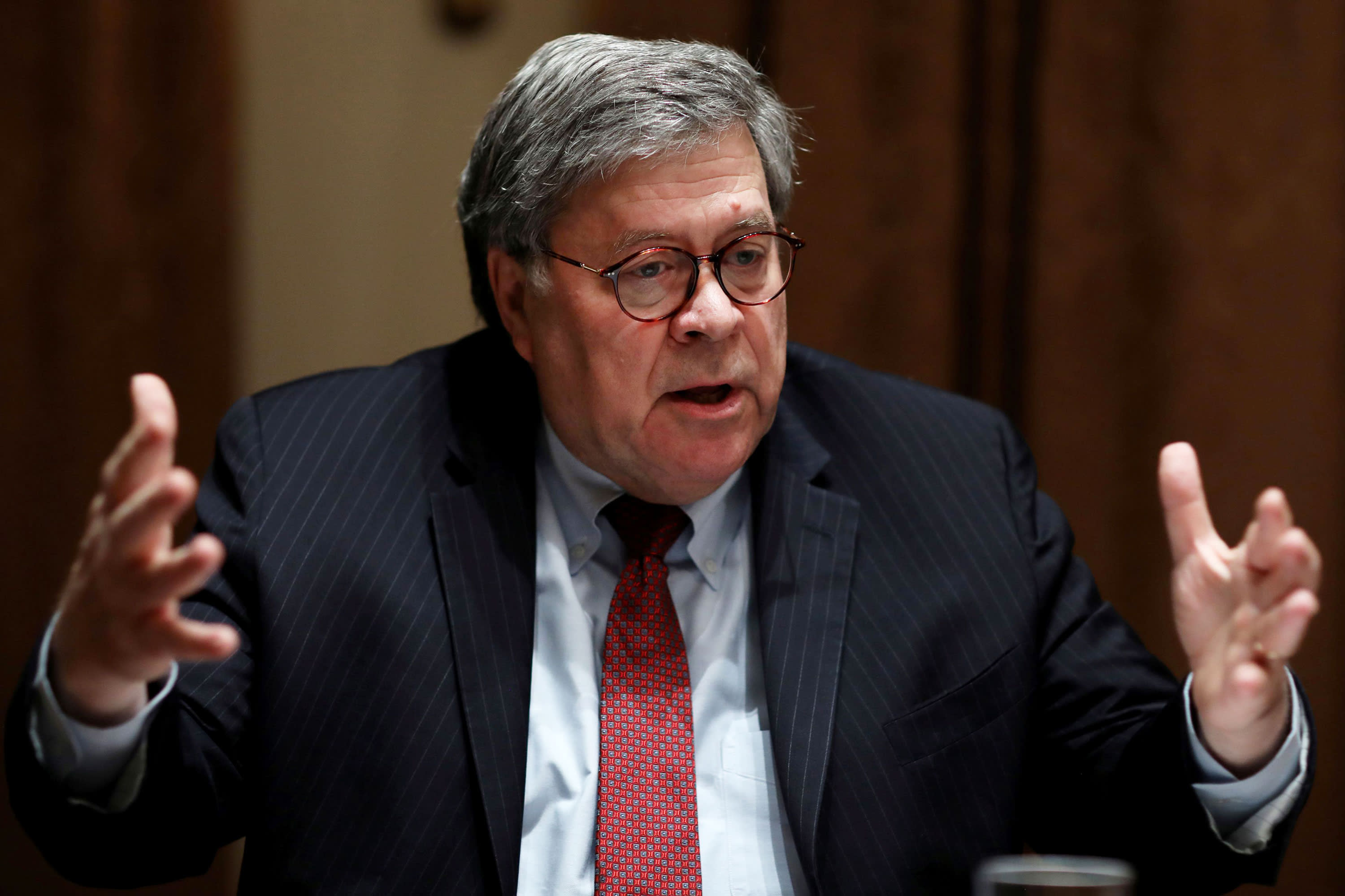 Watch Attorney General Bill Barr's opening testimony to Congress