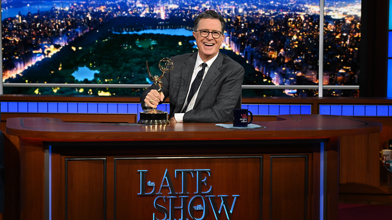 Stephen Colbert Jabs at Trump's Lack of Emmys After 'Late Show' Win