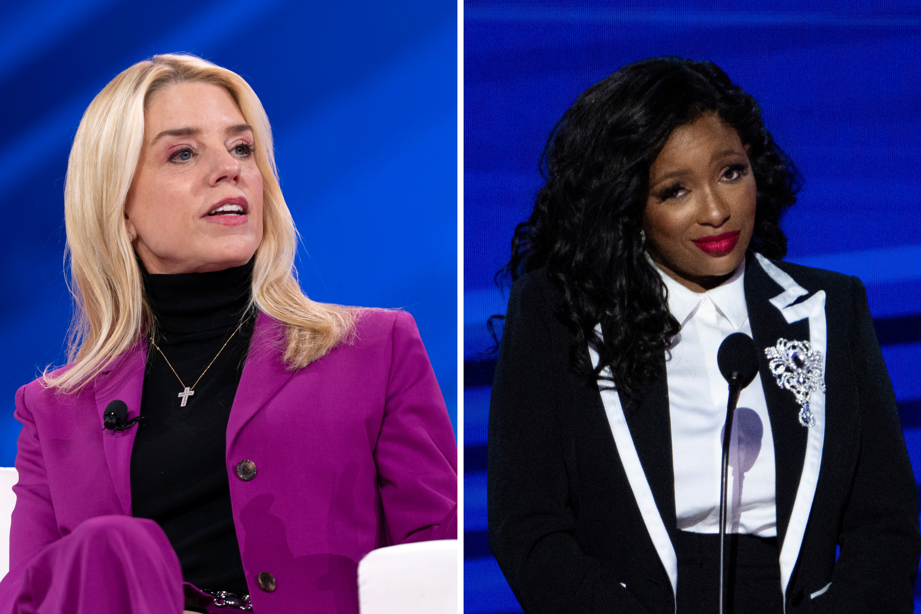 Jasmine Crockett Fires Back at Pam Bondi Over Elon Musk Warning - Newsweek
