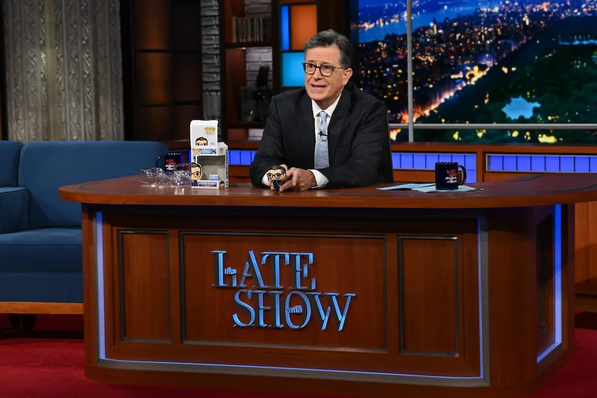 The Late Show with Stephen Colbert' Wins Emmy for Outstanding Talk Series