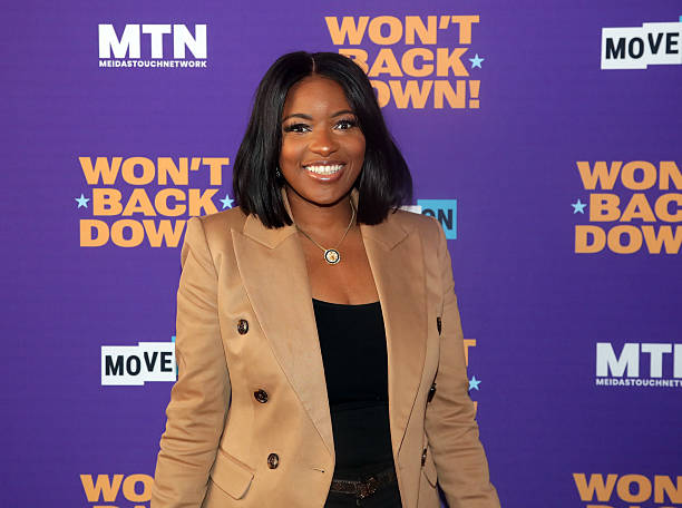 Rep Jasmine Crockett poses for a photo during the Won't Back Down event at The Van Buren on August 03, 2025 in Phoenix, Arizona.