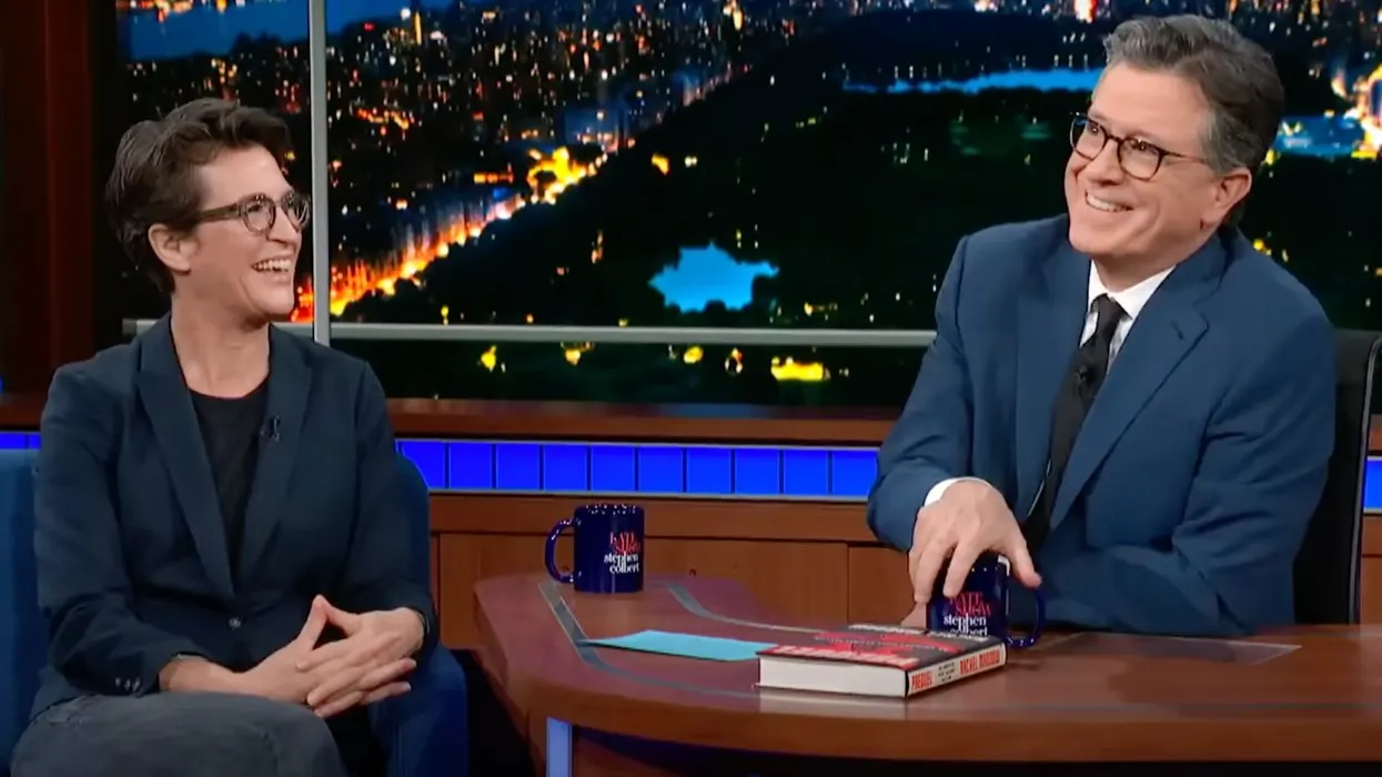 Rachel Maddow Warns of Trump's 'Vermin' Comment on Colbert