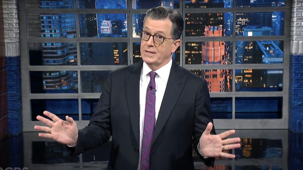 'The Late Show': Stephen Colbert Rips Into President Trump's Tariffs