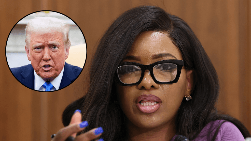 Jasmine Crockett suggests Trump was 'allegedly' elected president